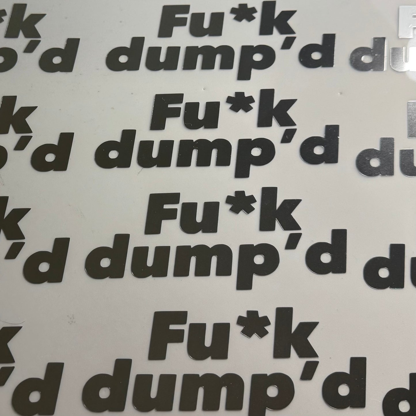 Fu*k dump’d slap